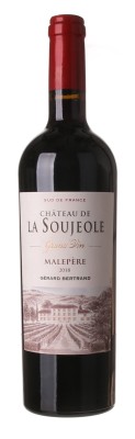 Gérard Bertrand Château de La Soujeole, Malepére, BIO 0,75L, AOC, r2018, cr, su