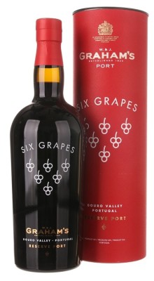 Graham's Six Grapes Reserve Port 0,75L, fortvin, cr, sl, tuba