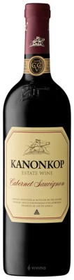 Kanonkop Cabernet Sauvignon Estate 0,75L, r2017, cr, su