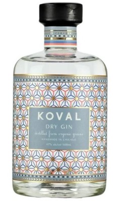 Koval Dry Gin Organic 47% 0,5L, gin