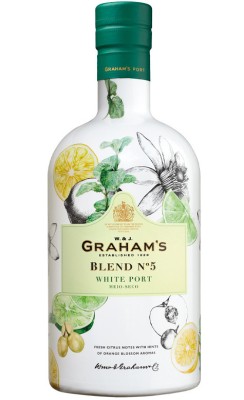 Graham's Blend N.5 White Meio-Seco Port 0,75L, fortvin, bl, sl