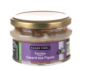 Terina kačacia s figami. 130g, BIO, sklo pohár