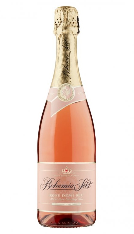 Bohemia Sekt Rosé demi sec 0,75 l