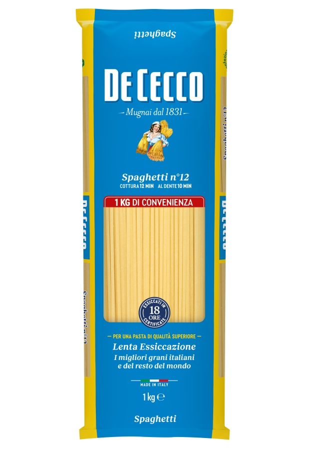 semolinové cestoviny Spaghetti N12, 1 kg
