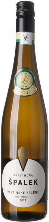 Špalek Veltlínske zelené V.O.C., BIO 2021 0,75 l