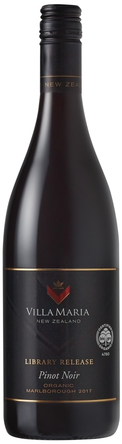 Villa Maria Library Release Pinot Noir Organic 2017 0,75