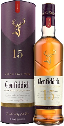 Glenfiddich Scotch 15YO whisky 40% 0,7