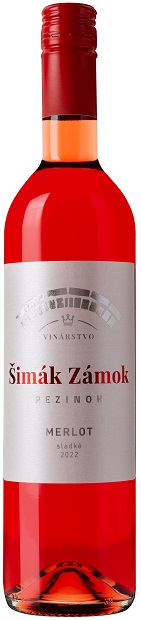 Šimák Zámok Pezinok  Merlot rosé  2022  0,75