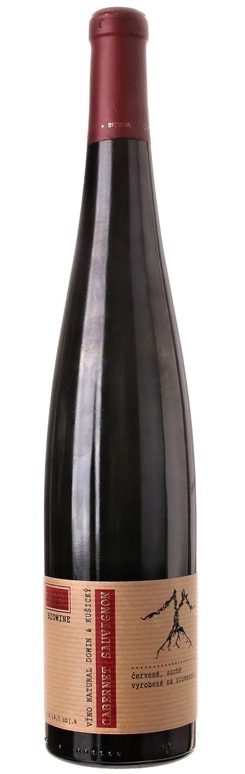 VÍNO NATURAL Domin & Kušický Cabernet Sauvignon BIO 2021 0,75 l