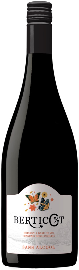 BERTICOT  červený bez alkoholu    0,75