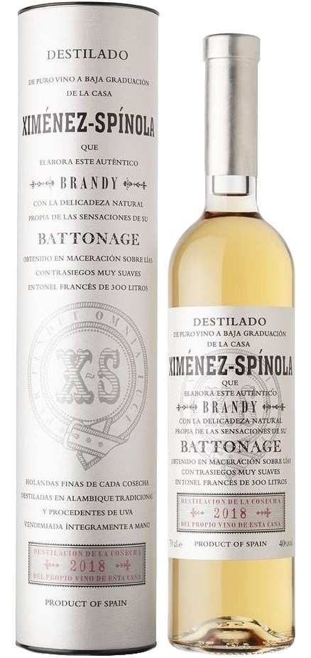 Ximénez-Spínola Brandy Battonage 2018 40% 0,7