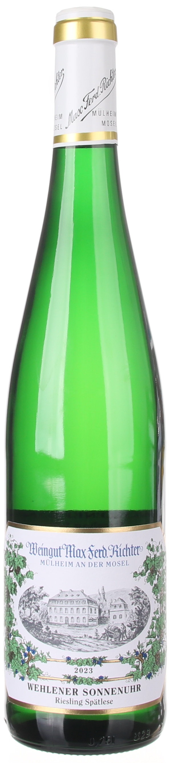 E-shop Max Ferdinand Richter Riesling Wehlener Sonnenuhr Spätlese 2023 0,75