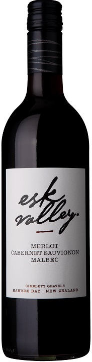 Esk Valley Merlot, Cabernet Sauvignon, Malbec 2020 0,75