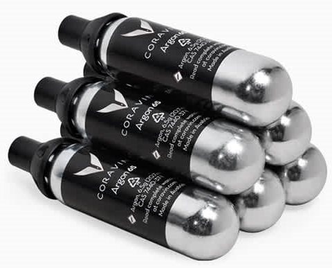 argónová kapsula - 6 pack