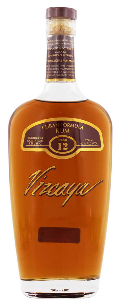 Vizcaya Rum Cask Nr. 12 Dark 40% 0,7