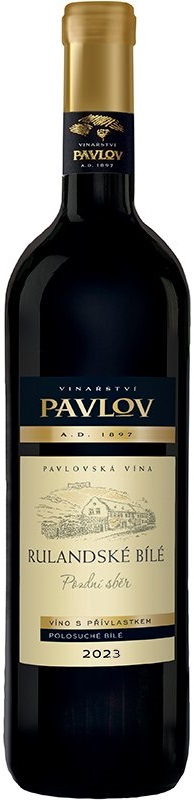 Vinařství Pavlov Rulandské bílé 2023 0,75 l