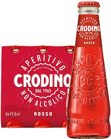 CRODINO Rosso nealko-aperitív / 3 x175ml /