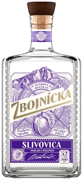 St. Nicolaus Zbojnícka Slivovica 52%  0,7