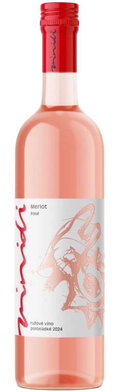 Vinidi Merlot Rosé 2024 0,75