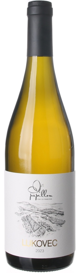 Papillon Víno od Francúza Lukovec Devín, BIO 2023 0,75