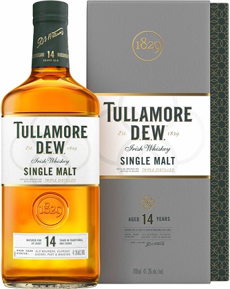 Tullamore Dew Single Malt whiskey 14r., 41,3% 0,7