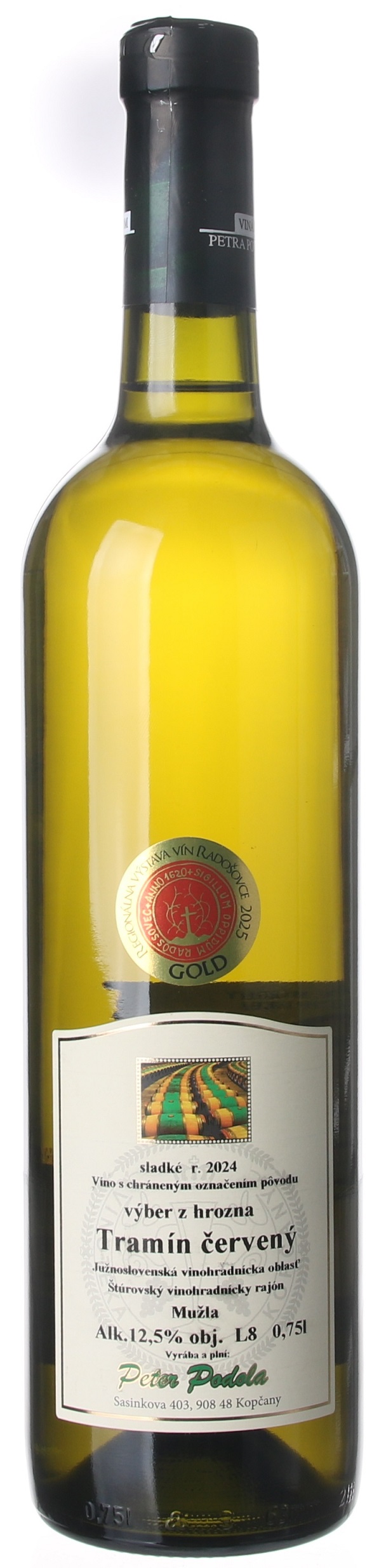 Peter Podola Tramín červený 2024 0,75
