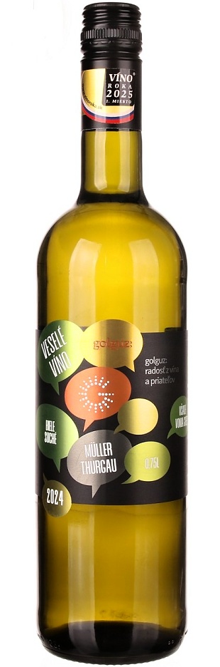Golguz Veselé víno Müller Thurgau 2024 0,75