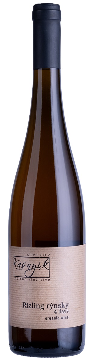 Kasnyik FOUR DAYS Rizling rýnsky Organic 2022 0,75 l
