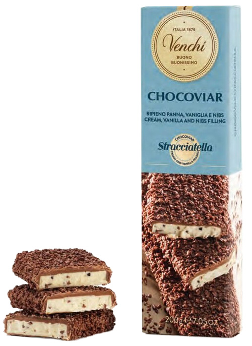 Chocoviar Stracciatella tyčinka s čokoládou 200g