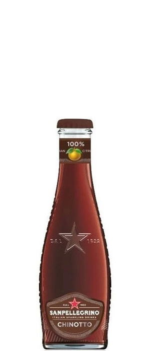 San Pellegrino sýtená min.voda chinotto 0,20l sklo