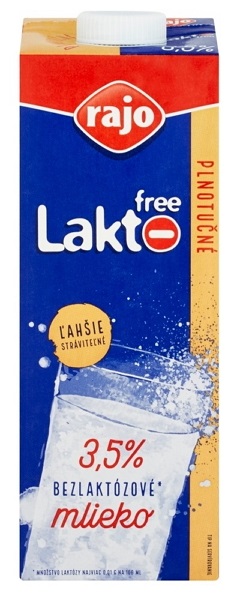 Mlieko UHT Laktofree 3,5% 1,0L
