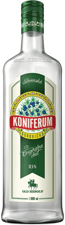 Old Herold Borovička Koniferum 37,5%  1 l