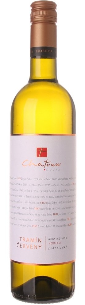 Château Modra Tramín červený 2024 0,75 l