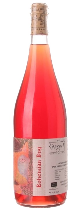 Kasnyik Frankovka modrá Rosé Bohemian Dog Schiller Organic 2022 0,75 l