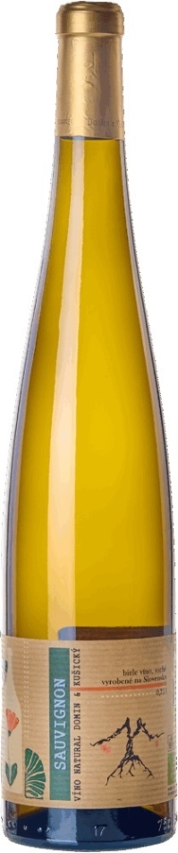 VÍNO NATURAL Domin & Kušický Sauvignon BIO 2022 0,75 l