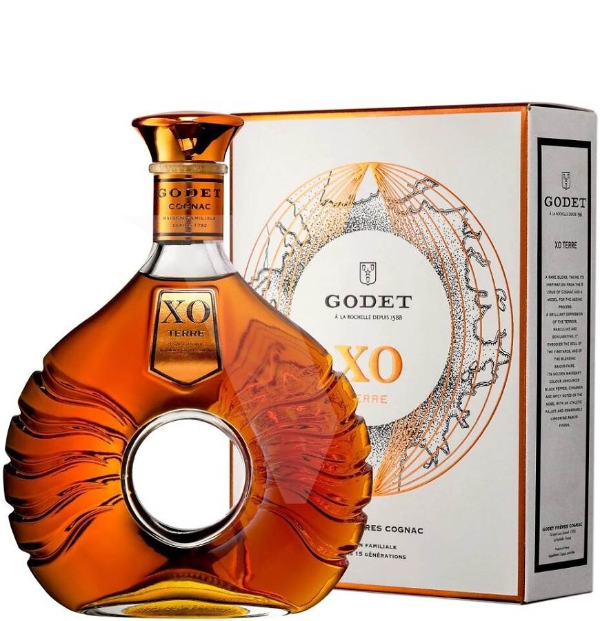 Godet Cognac XO Terre 40% 0,7 l