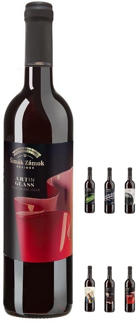 Šimák Zámok Pezinok Pinot Blanc ART IN GLASS 2019 0,75 l