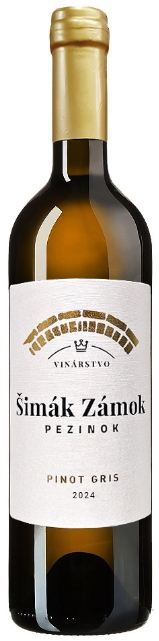 Šimák Zámok Pezinok Pinot Gris 2024 0,75 l