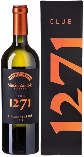 Šimák Zámok Pezinok Rizling vlašský CLUB 1271 2022 0,75 l