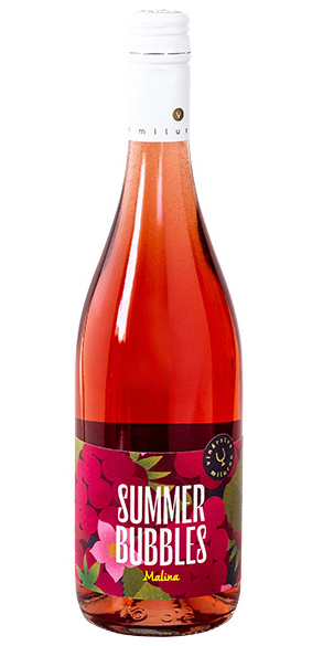 Miluron Summer Bubbles Malina 0,75 l