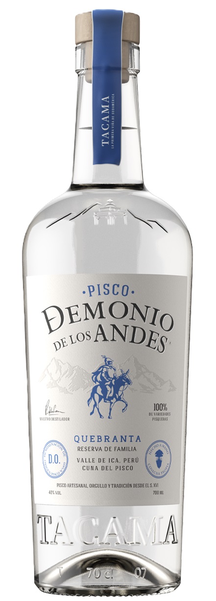 Demonio De Los Andes Quebranta Pisco 40% 0,7 l