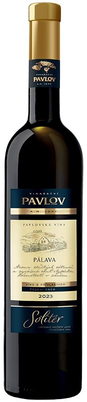 Vinařství Pavlov Pálava Solitér 2023 0,75 l