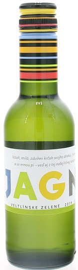 Karpatská Perla Jagnet Mini Veltlínske zelené 0,25L, r2019, vin, bl, su, sc