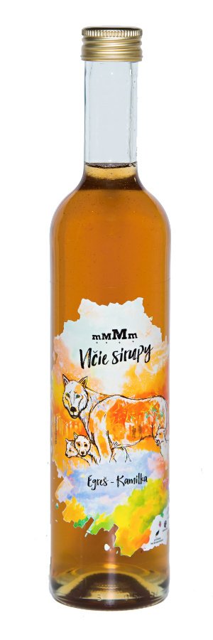 mMMm - Vlčie sirupy Egreš - Kamilka 1L, sirup