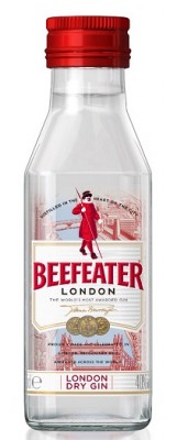 Beefeater London dry gin 40% 0,05L, gin