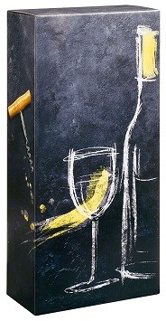 Darčeková krabica DiVino  na 2 fľaše 162x78x363 mm