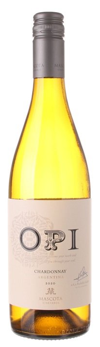 Mascota Vineyards OPI Chardonnay 0,75L, r2020, bl, su, sc