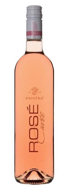 Pavelka Rosé cuvée 0,75L, r2020, ak, ruz, su, sc