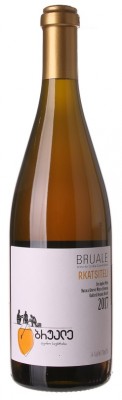 Bruale Rkatsiteli, Qvevri 0,75L, r2017, or, su
