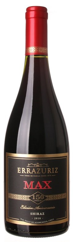 Errazuriz Max Reserva Shiraz 0,75L, r2018, cr, su